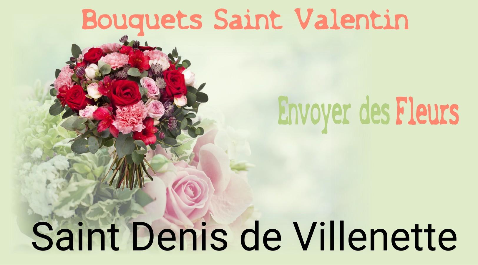 Roses de Saint-Valentin livrées à Saint-Denis-de-Villenette